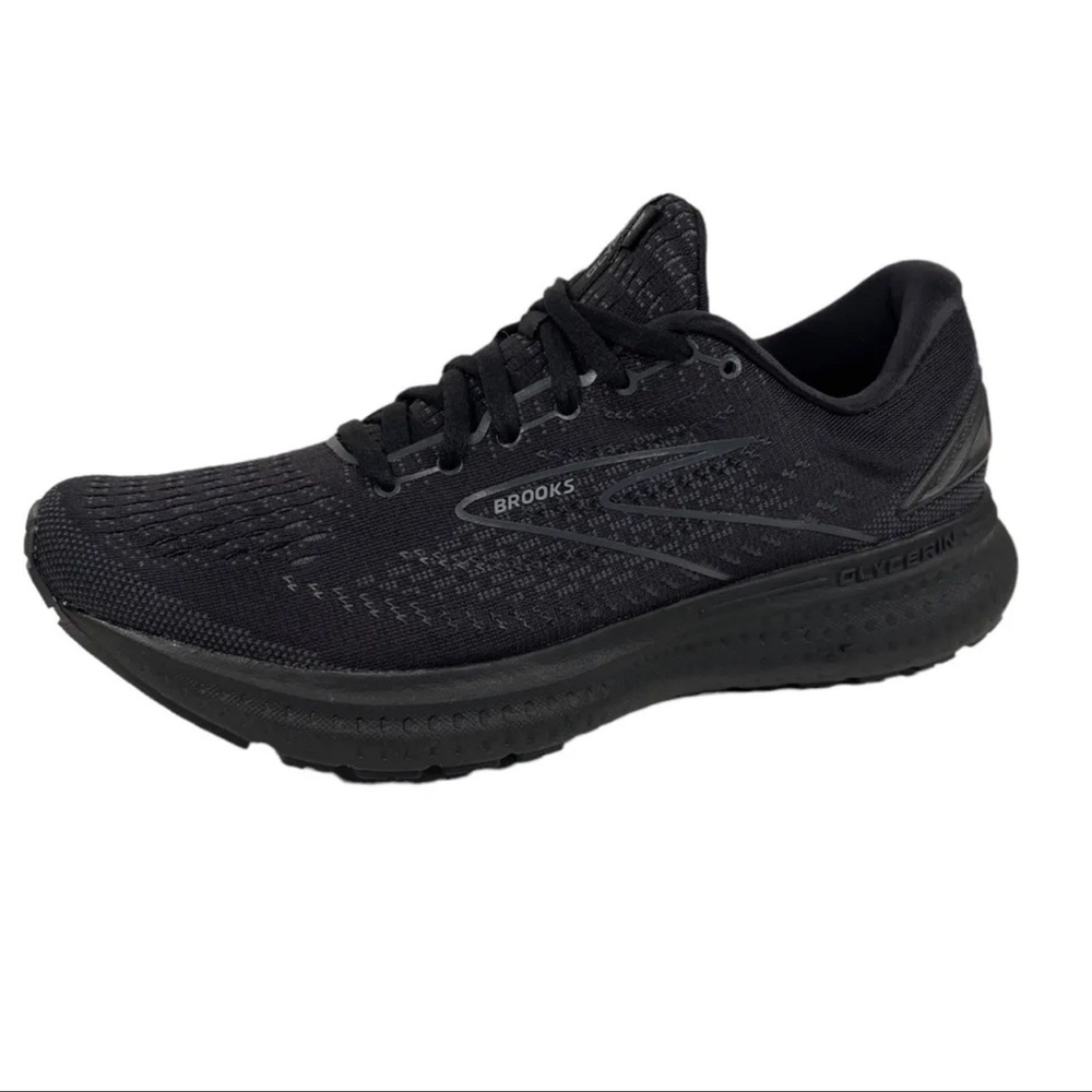 Brooks Glycerin 19 Womens Size 9 Medium Premium Cushioned Running Shoes Black